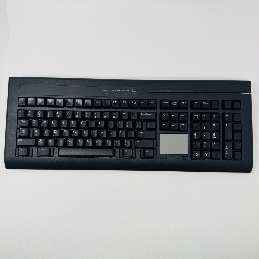 Preh Commander PC-POS Keyboard W AN I RC M3 GP 90313-055/0000 Black Touchpad PS2